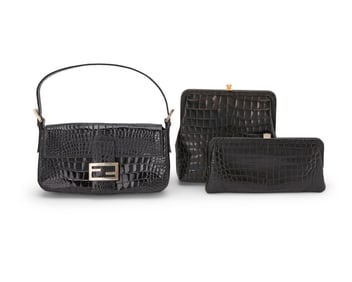 A Group of Vintage Designer Handbags