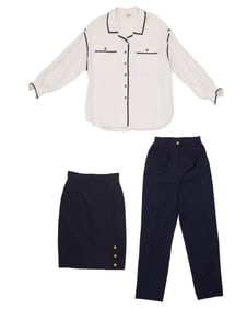 CHANEL: A Mixed Group of Vintage Ladies' Separates