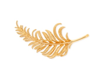 A 14K Gold Brooch