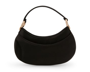 Judith Leiber: A Black Satin Evening Bag