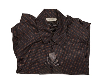 Gucci: A Vintage Monogram Travel Rain Coat