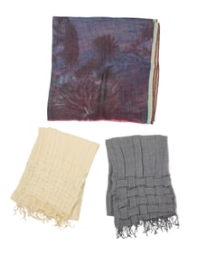 A Group of Woolen Scarves