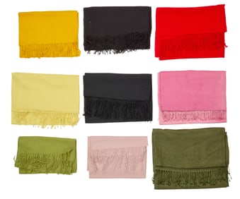 A Group of Pashmina-style Scarves