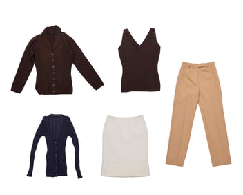 Prada: A Group of Ladies' Separates