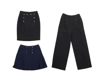 CHANEL: A Group Of Vintage Boutique Nautical Separates
