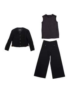 CHANEL: A Group of Vintage Ladies' Black Separates