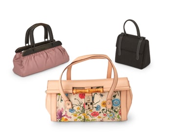 Gucci and Sergio Rossi: Three Designer Handbags