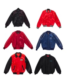 A Group of Vintage Studio/Show Production Crew Jackets