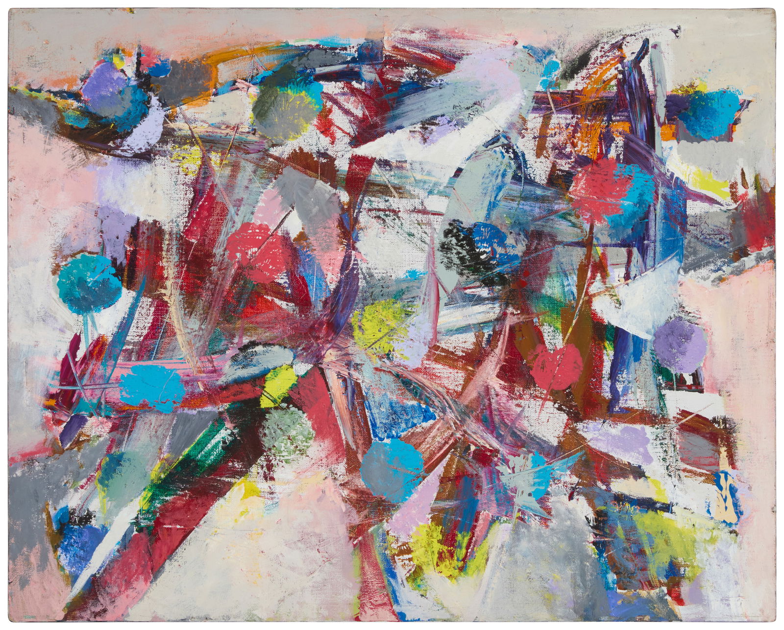 John Saccaro (1913-1981), Abstract, 1958 (1 of 6)