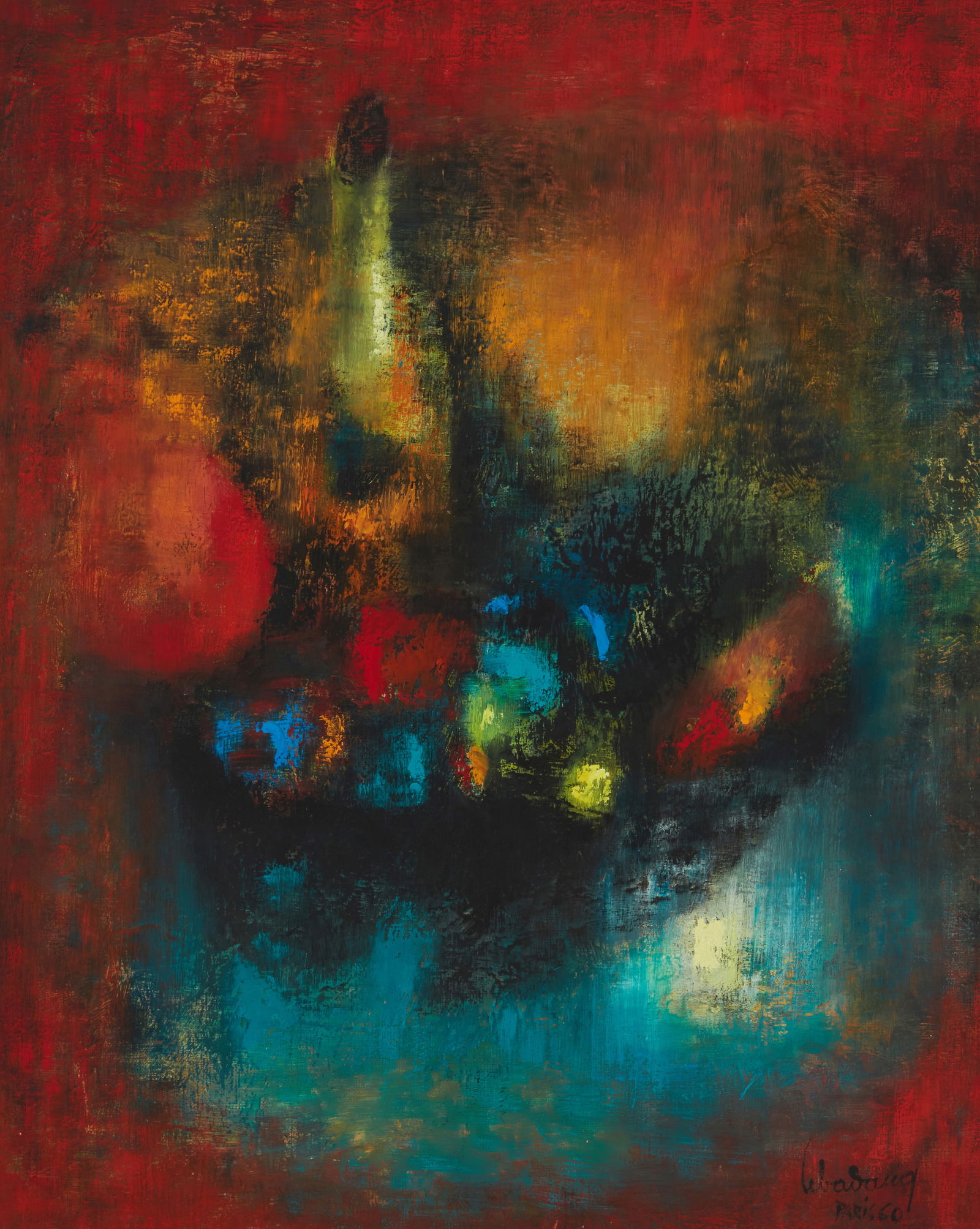 Lebadang (1921-2015), Abstract still life, 1960 (1 of 5)