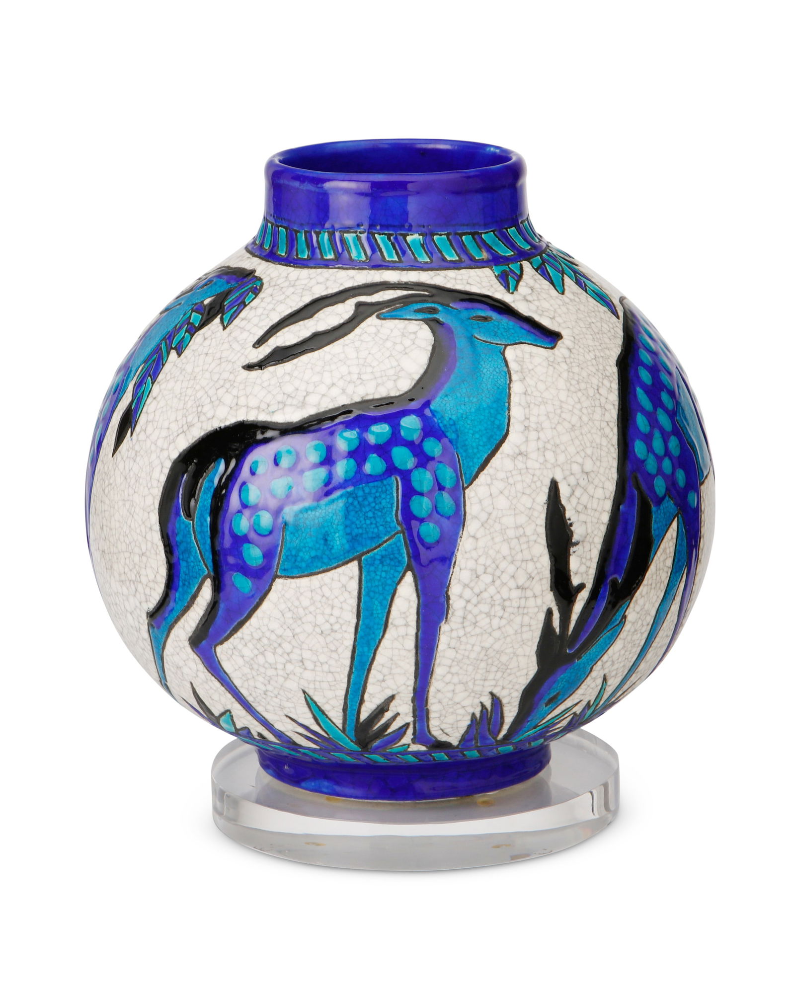 Charles Catteau (1880-1966), A ceramic vase for Boch Freres Keramis, 1925 (1 of 3)