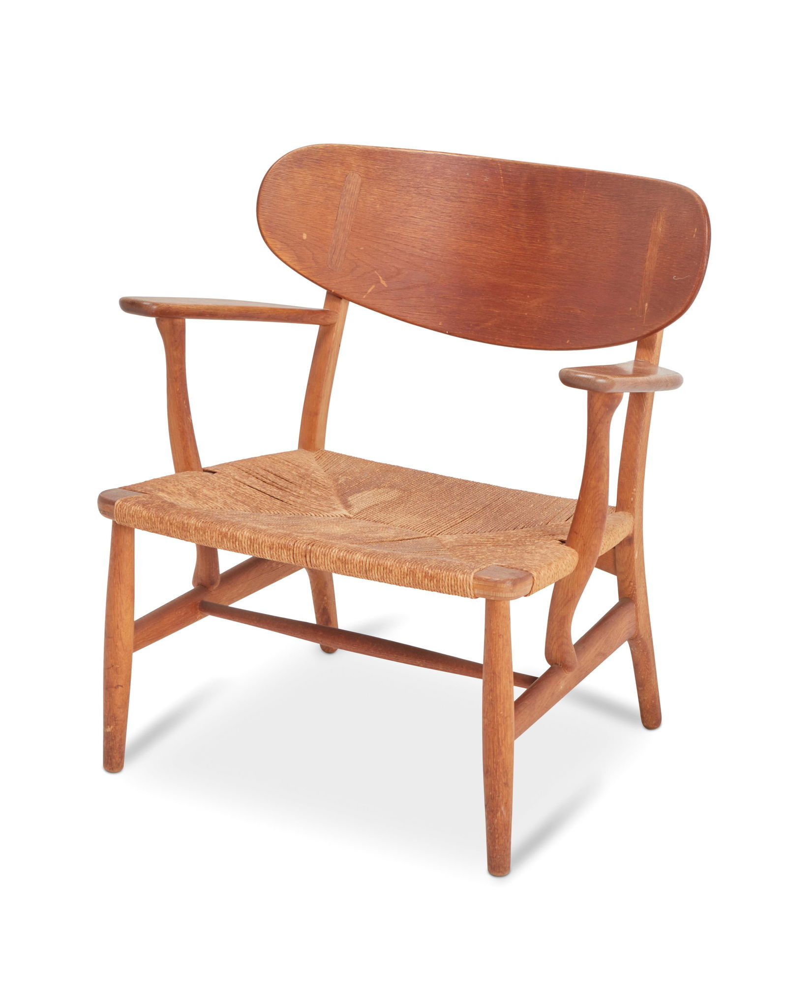 Hans Wegner (1914-2007), A "CH22" lounge chair for Carl Hansen & Son, mid-20th century (1 of 10)