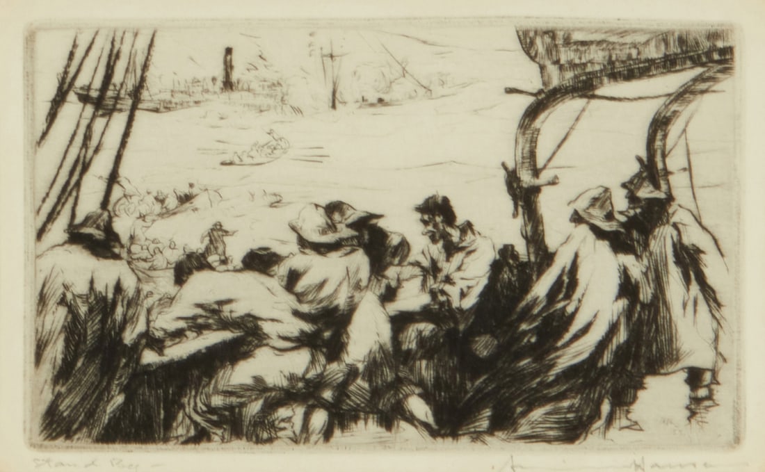 Armin Carl Hansen (1886-1957), "Stand By," 1933 (1 of 7)