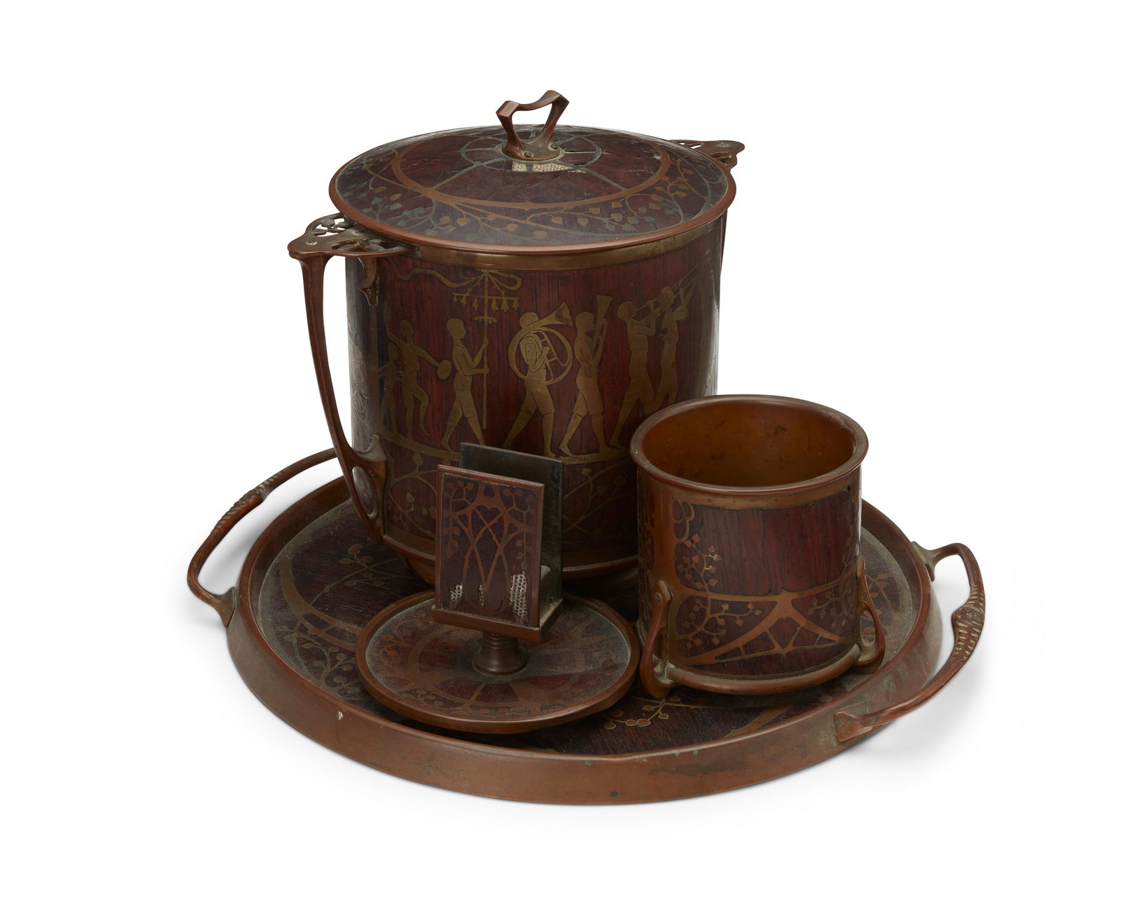 An Erhard & Sohne smoking set (1 of 8)