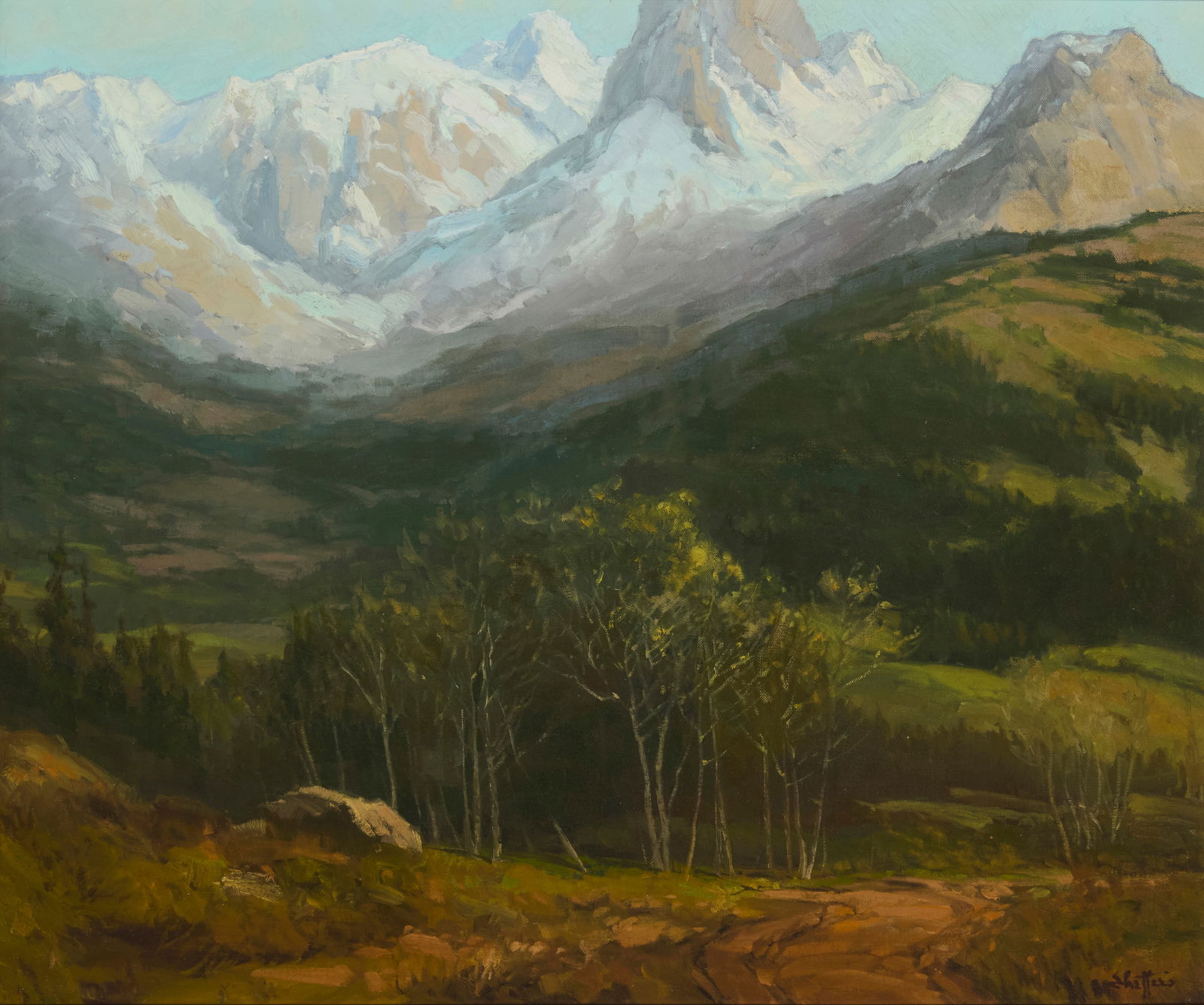 Peter Winthrop Sheffers (1893-1949), "Castle Crags" (near Dunsmuir, California) (1 of 7)