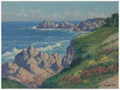 Carl Sammons (1883-1968), "Carmel by the Sea"