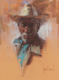 Harley Brown (b. 1939), "Mexican Man"