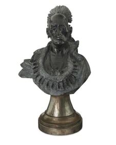 Fritz White (1930-2010), Portrait bust, 1993