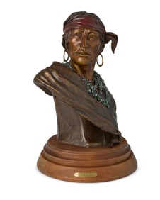 Susan Osterman Kliewer (b. 1940), "Keeper of the Eagle," 2003