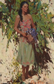 Burt Procter (1901-1980), Portrait of a standing woman