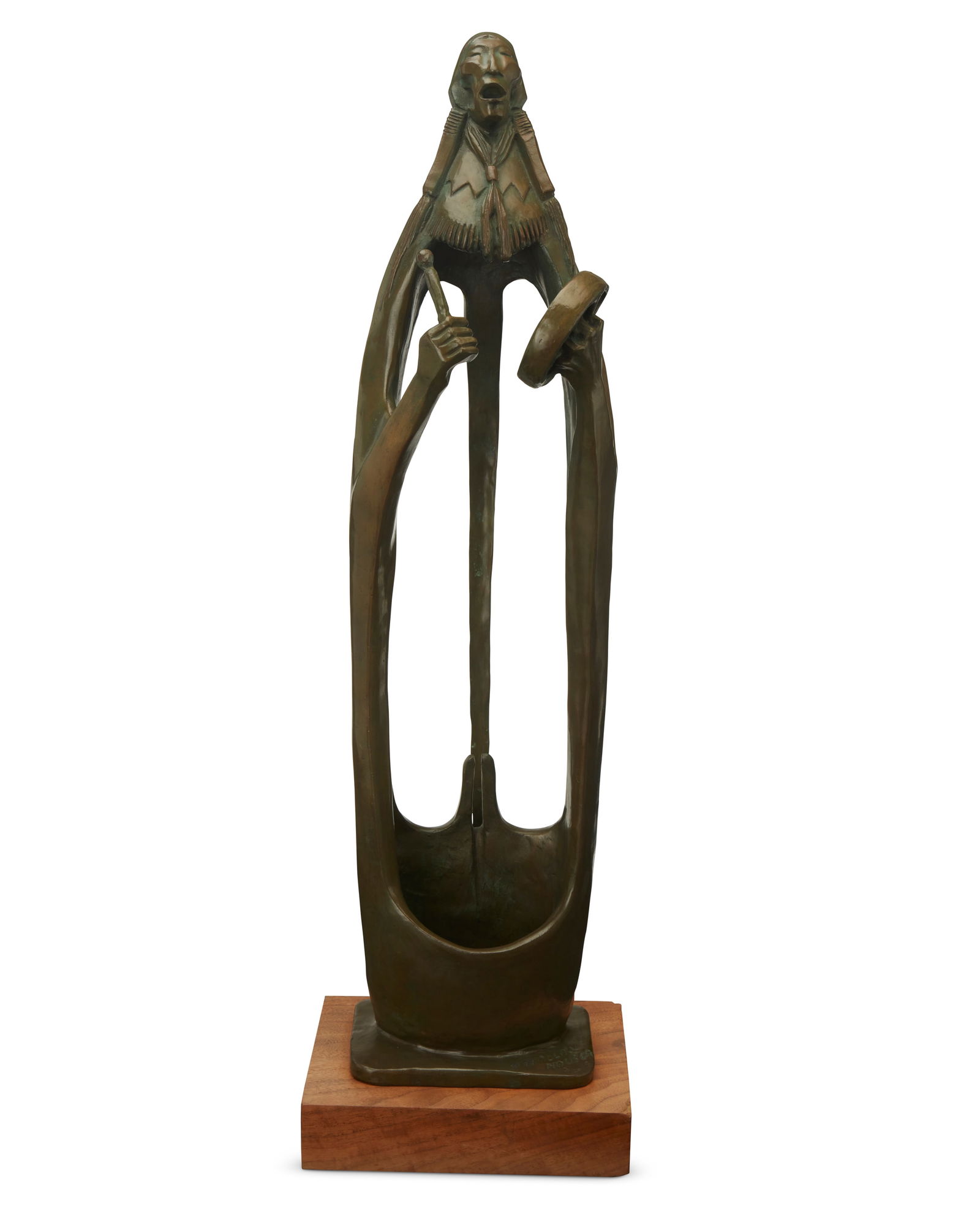 Allan Houser (1914-1994, Chiricahua Apache), "Just Singing," 1977 (1 of 9)