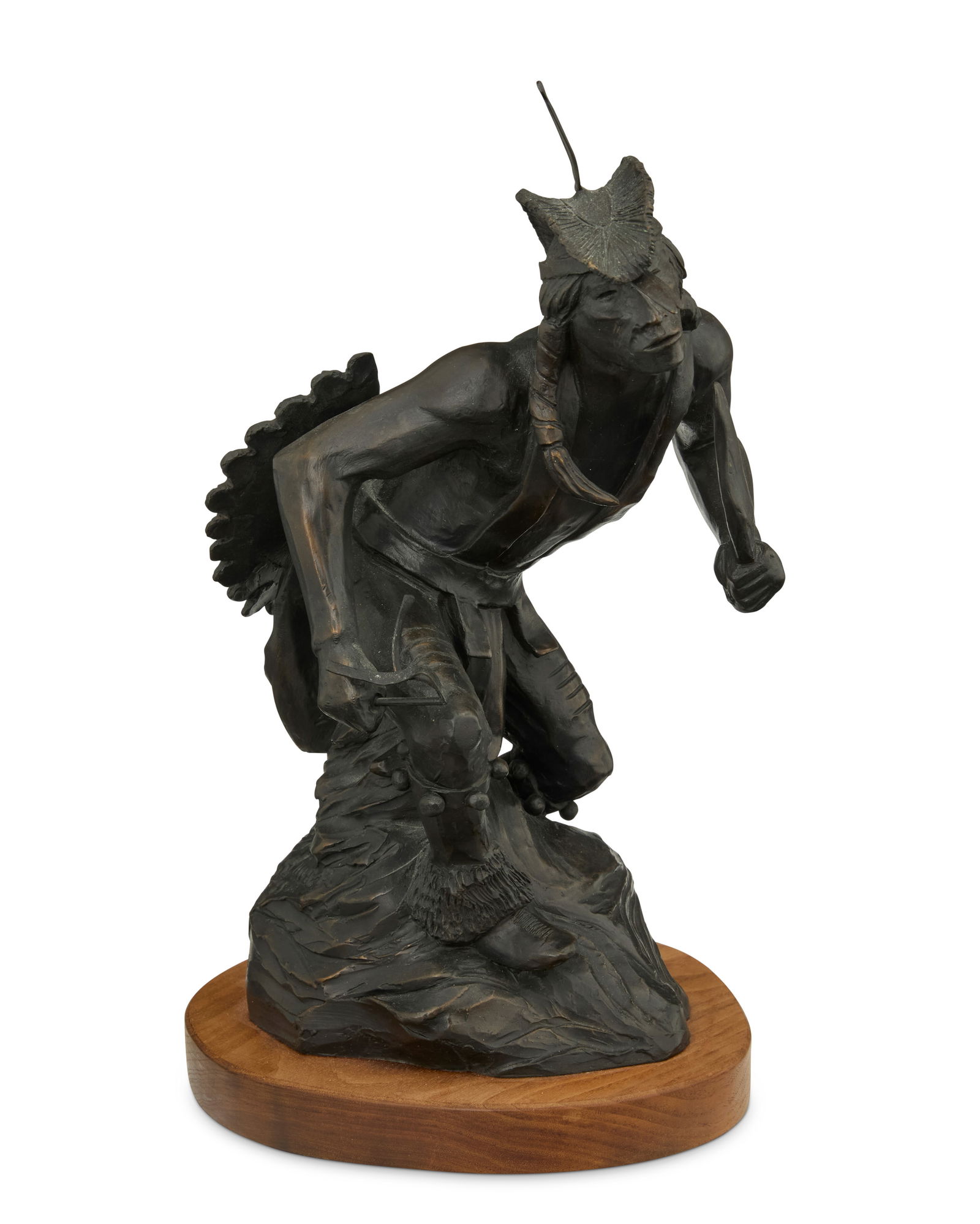 Allan Houser (1914-1994, Chiricahua Apache), "Plains War Dance," 1989 (1 of 6)