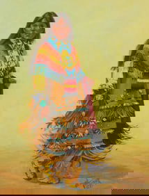 Carol Theroux (1930-2021), "Apache Buckskin," 1983