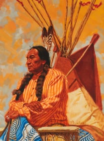 Robert Tanenbaum (b. 1936), "Red Elk"