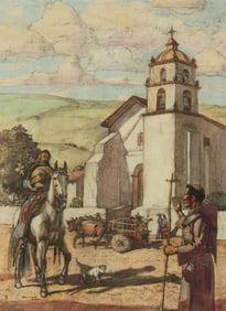 Hernando Gonzallo Villa (1881-1952), San Buenaventura Mission