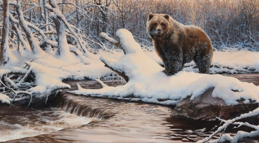 Bonnie Marris (b. 1951), "Early Snow"