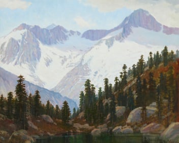 Patrick Woodman (b. 1948), "Kings Canyon"