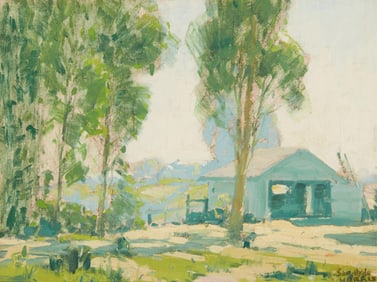 Sam Hyde Harris (1889-1977), "Ranch Yard"