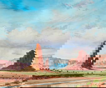 Robert Draper (1938-2000), "Spring Has Arrived" (New Mexico), 1990