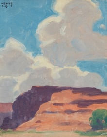 Harold "Buck" Weaver (1889-1961), "Canyon De Chelly, Arizona," 1926