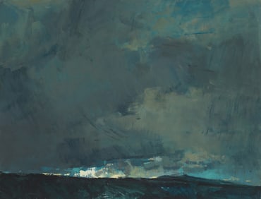 Sergei Bongart (1918-1985), Stormy seascape, 1976