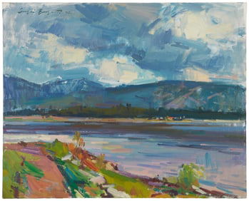 Sergei Bongart (1918-1985), Stormy weather, 1970
