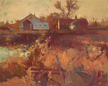 Sergei Bongart (1918-1985), "Late Autumn"