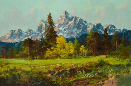 Alexander Dzigurski (1911-1995), "Grand Teton"