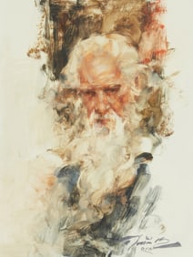 Ramon Kelley (b. 1939), "Study for Sam," 1995