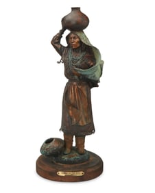 Susan Osterman Kliewer (b. 1940), "Woman at the Well"