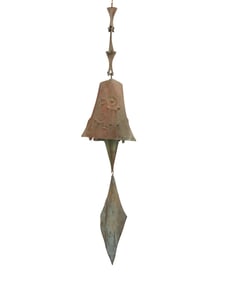 Paolo Soleri (1919-2013), A Cosanti wind bell, mid/late 20th century; Paradise Valley, AZ