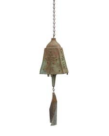 Paolo Soleri (1919-2013), A Cosanti wind bell, mid/late 20th century; Paradise Valley, AZ