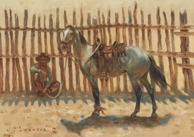 Jack Neil Swanson (1927-2014), "Sack Hobbles," 1987
