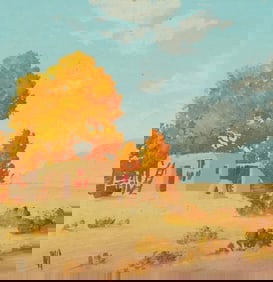 Willard Page (1885-1958), "Adobe Hut"