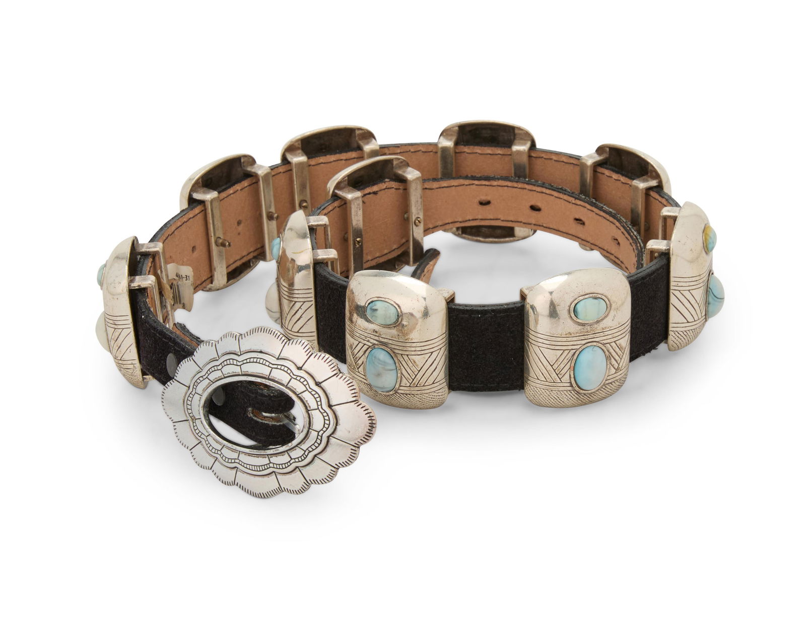 A Southwest-style concho belt (1 of 6)