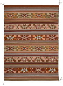 A Navajo Wide Ruins rug
