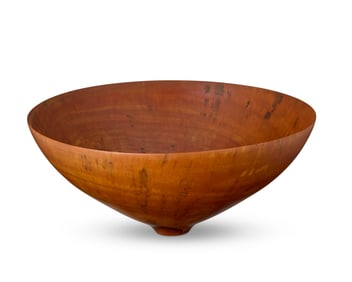 Ron Kent (1931-2018), A turned Norfolk pine bowl, 1994