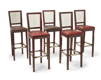 Attributed to Philippe Starck (b. 1949), A set of Modern barstools, late 20th century