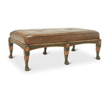 A Hendrix Allardyce Regency-style bench