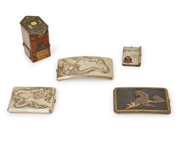 A group of personal effects and smoking items